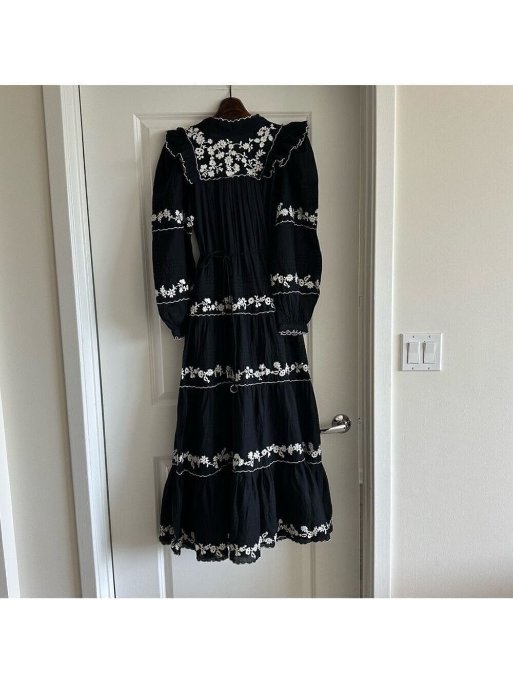 Farm Rio Embroidered Maxi Dress - Picture 4 of 6